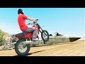 САМЫЕ ЖЕСТКИЕ ТРЮКИ НА МОТОЦИКЛЕ И BMX В ГТА 5 - GTA 5 ТРЮКИ