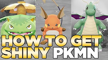 How to Get Shiny Pokemon in Pokemon Let