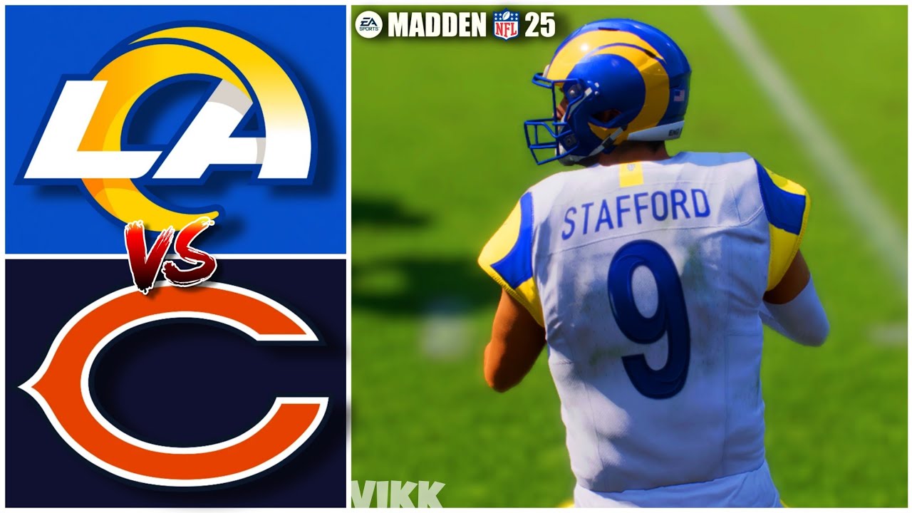 Rams vs Bears Week 4 Simulation (Madden 25 PS5) - YouTube