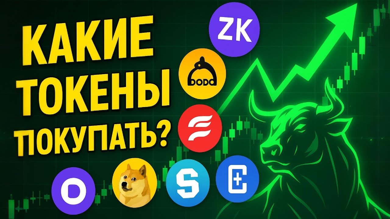 КАКИЕ ТОКЕНЫ ПОКУПАТЬ СЕГОДНЯ: ZK, PORTO, DOGE, NOT, ARB, TWT, DODO, SEI, ZEN, SAND, THETA, DYM, AXS