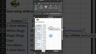 Learn How To Sum Data With Wildcards In Excel shorts