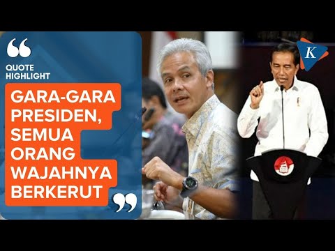 Ganjar Respons Pernyataan Jokowi soal Ciri-ciri Fisik Pemimpin yang Pikirkan Rakyat