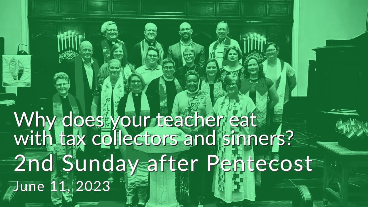 Why does your teacher eat with tax collectors and sinners youtube