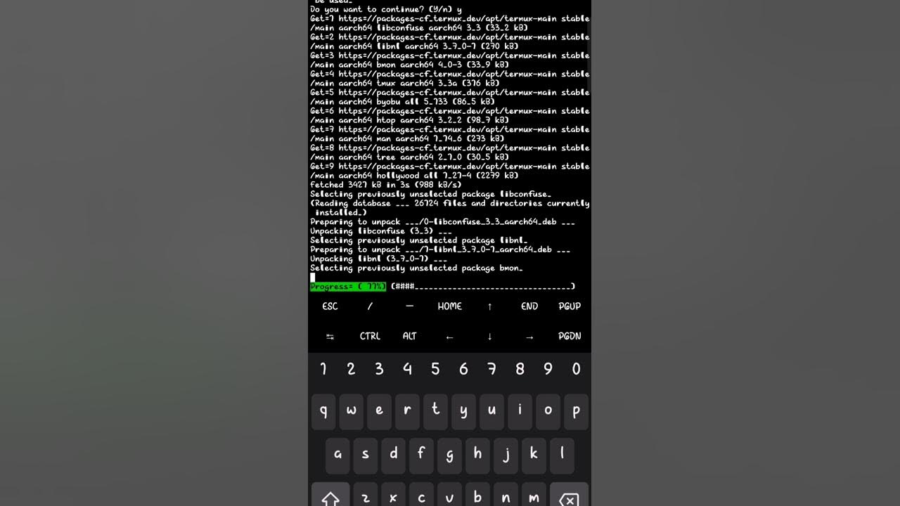 Termux secret trick termux code for like hacker screen 