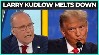 Larry Kudlow CRASHES OUT Live On Fox