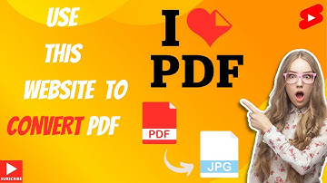 How To Convert PDF to JPG Or PDF to Word for free | 2024
