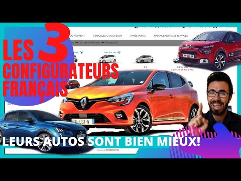 ✅JE TESTE LES CONFIGURATEURS🚗DE VOITURES FRANCAISES! (pas aussi bien que leurs autos!)#guide#achat