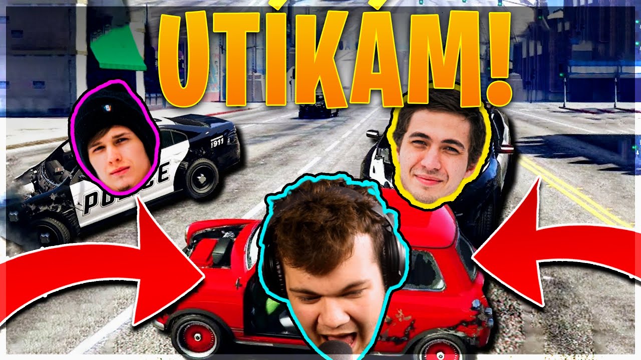 UTÍKÁM POLICAJTŮM!| GTA VESPUCCI JOB [MarweX@Cuky2222&@BowTeaG&Faster]