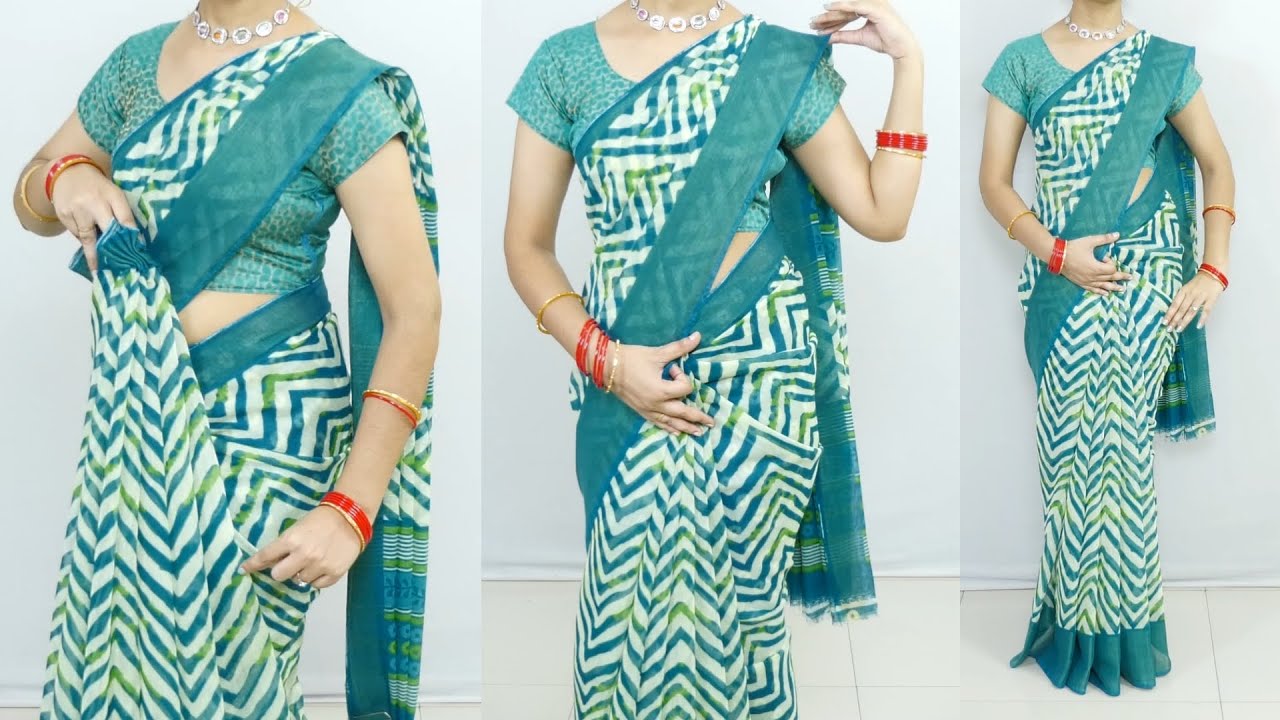 How To Make Perfect Saree Pleats for Beginners Easy & Perfectly | Saree Draping Tips & Tricks