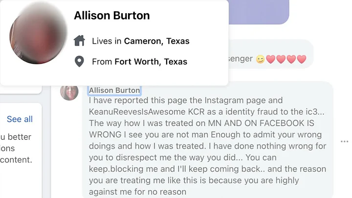 Evidence indicating Allison burton-grunden  is a b...