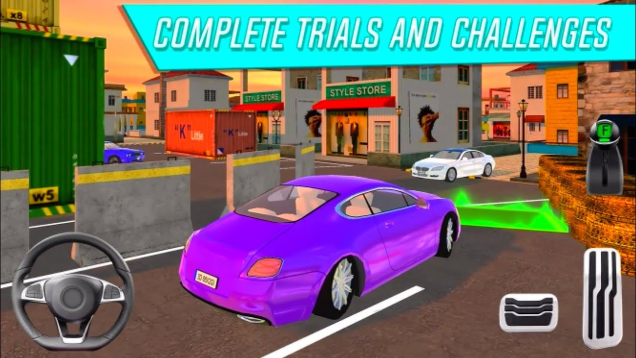 My Holiday Car,Green Sport Car, Orange Car  Driving,Android GamePlay,
