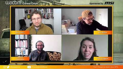 Wacom Career Days | From Sketch to Screen | Framestore Art Department