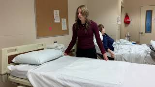 Nursing Assisting Skill III Making a Closed Bed