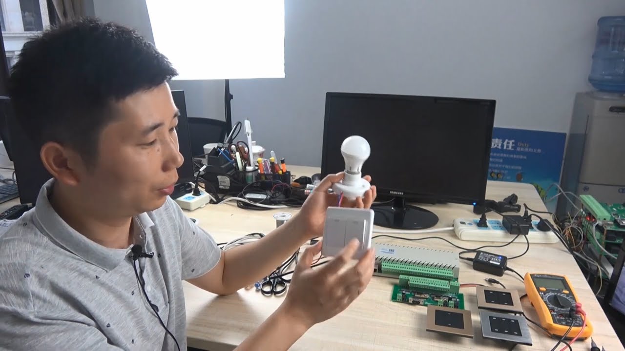 wall switch upgrade diagram for diy smart home automation project - YouTube