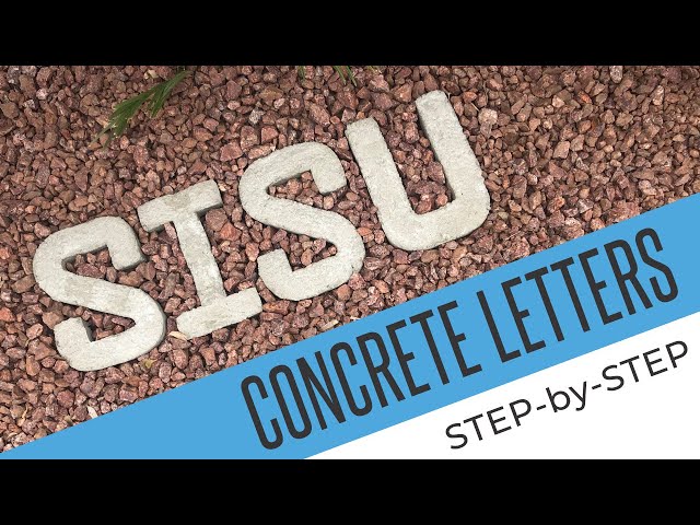 Retaining Wall Lettering Letters For Concrete Retaining Walls Outdoor