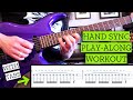 How i keep my hands in sync while shredding try this