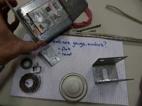 Video: Hoeveel inch is 18 gauge staal?