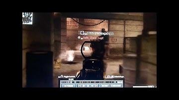 mw3-lucky throwing knife while stunned
