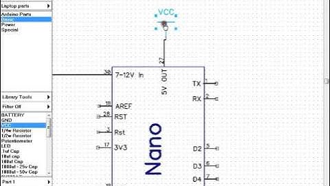 Using Diptrace - Making the schematic