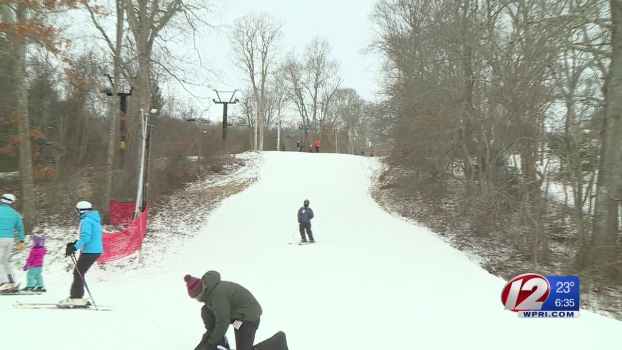 Yawgoo Valley celebrating the much needed snow YouTube