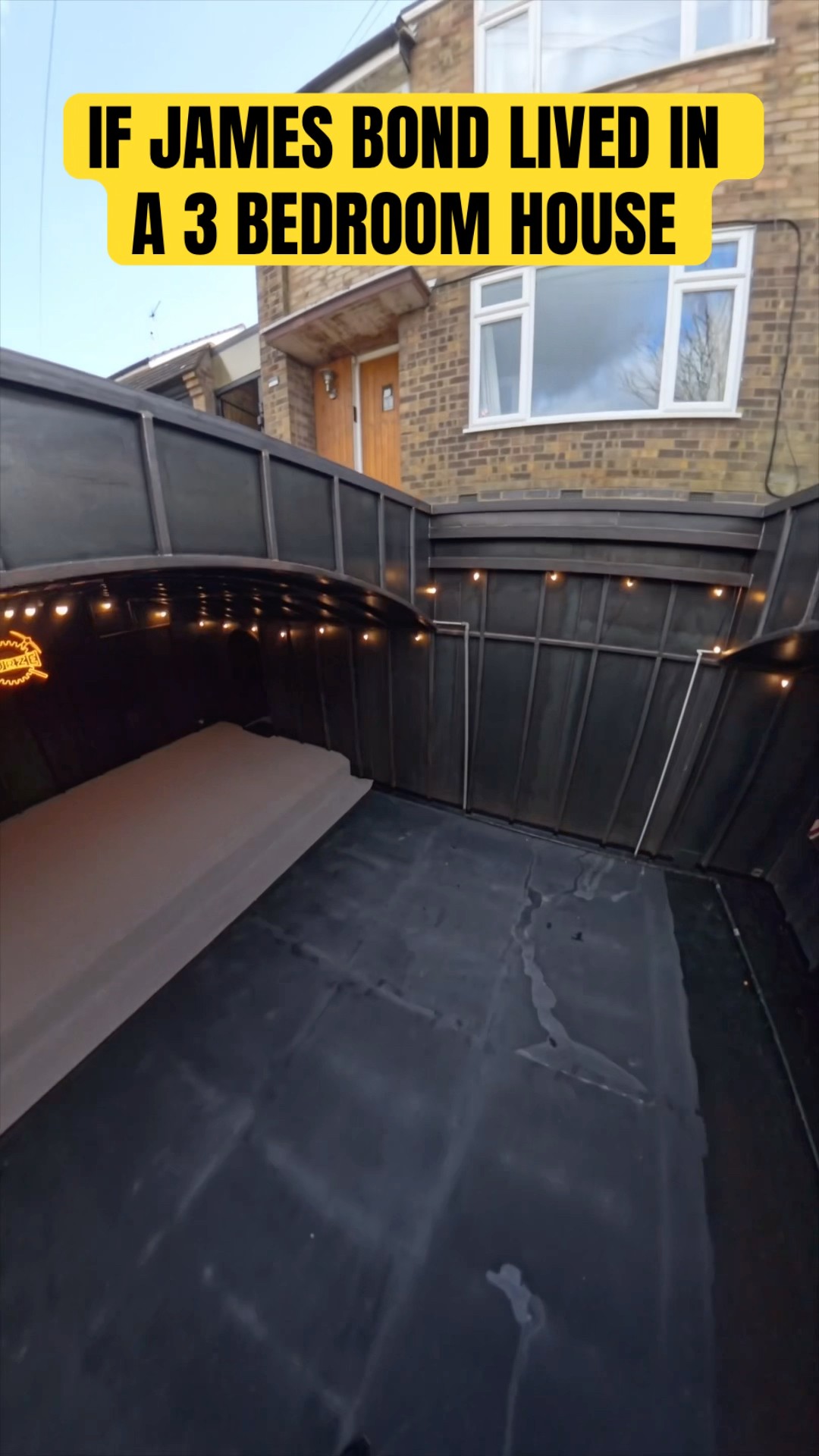 IF James Bond lived in a 3 bedroom house