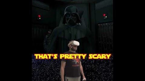 Vader is easily impressed, still scary though #shorts