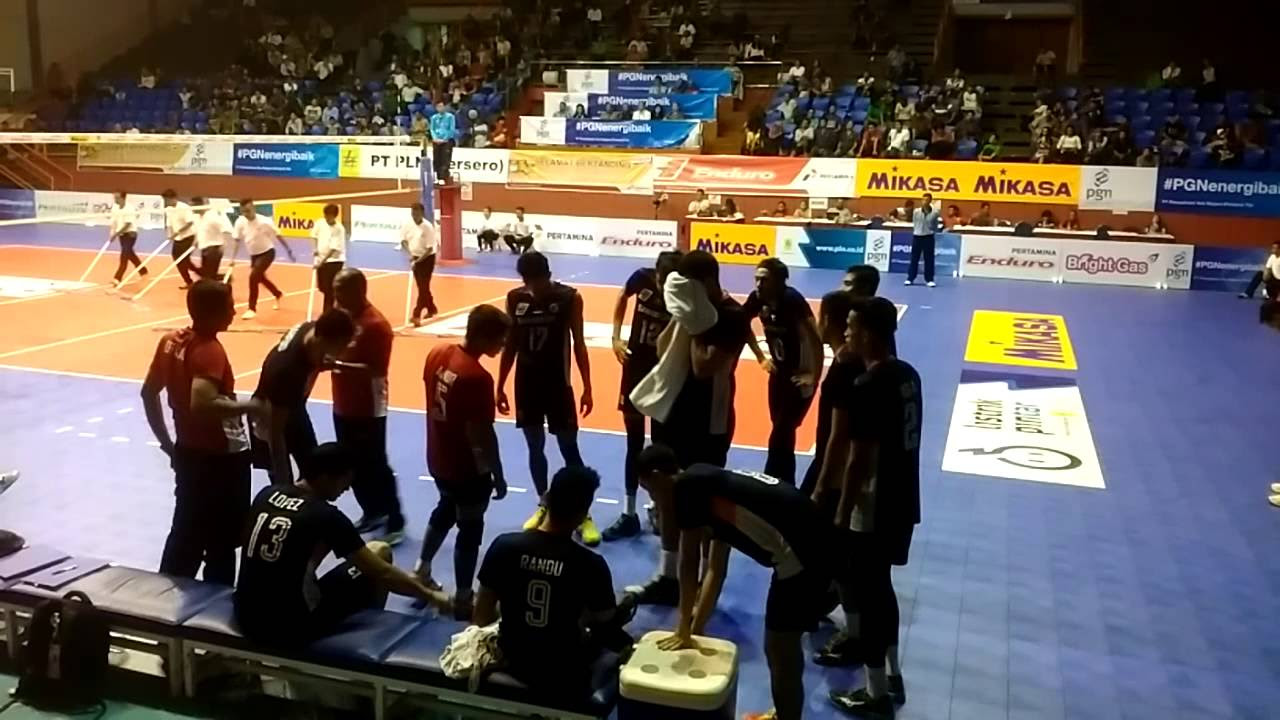 Samator Vs BNI Taplus 46 Set 5 Proliga 2016