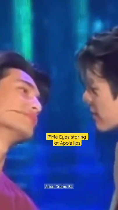 MileApo wanted to kiss here 👀🤡 #mileapo #milephakphum #aponattawin #kpworldtour#kinnporschetheseries