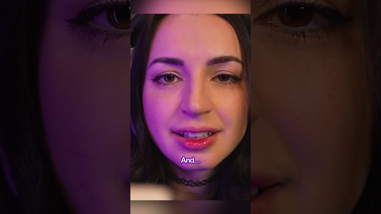 ASMR - Gently Rolling Your Face #shorts