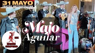 Teatro Metropólitan - Majo Aguilar / conferencia y regalo musical con dos temas rancheros