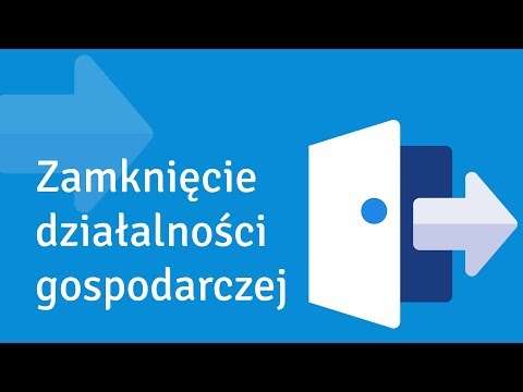 Wideo: Jak Zamknąć Działalność Przedsiębiorcy