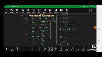 Simurelay Mobile: Forward Reverse Motor Control Simulation