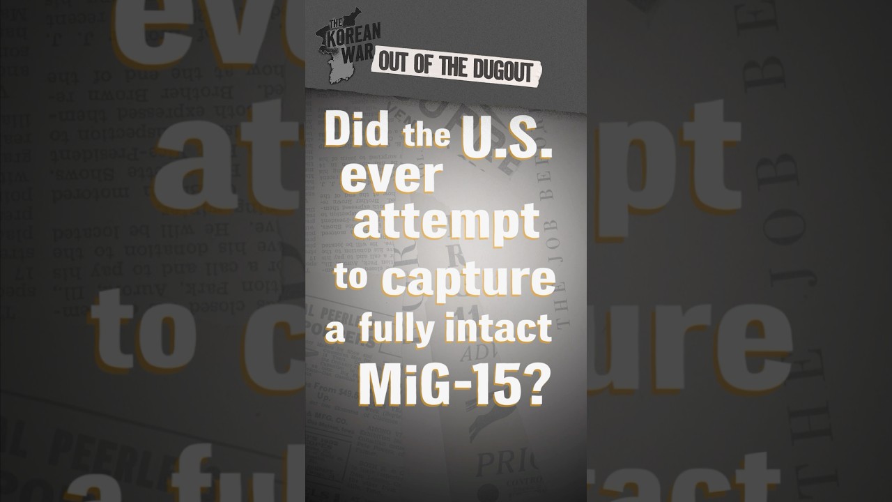 Did the U.S. Try to Capture a MiG-15 in One Piece? #OOTD #shorts