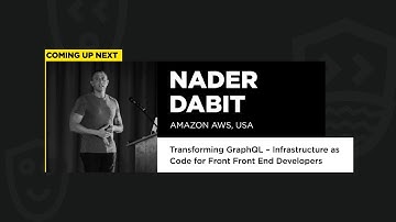 Transforming GraphQL: Infrastructure as Code for Front End Developers - Nader Dabit