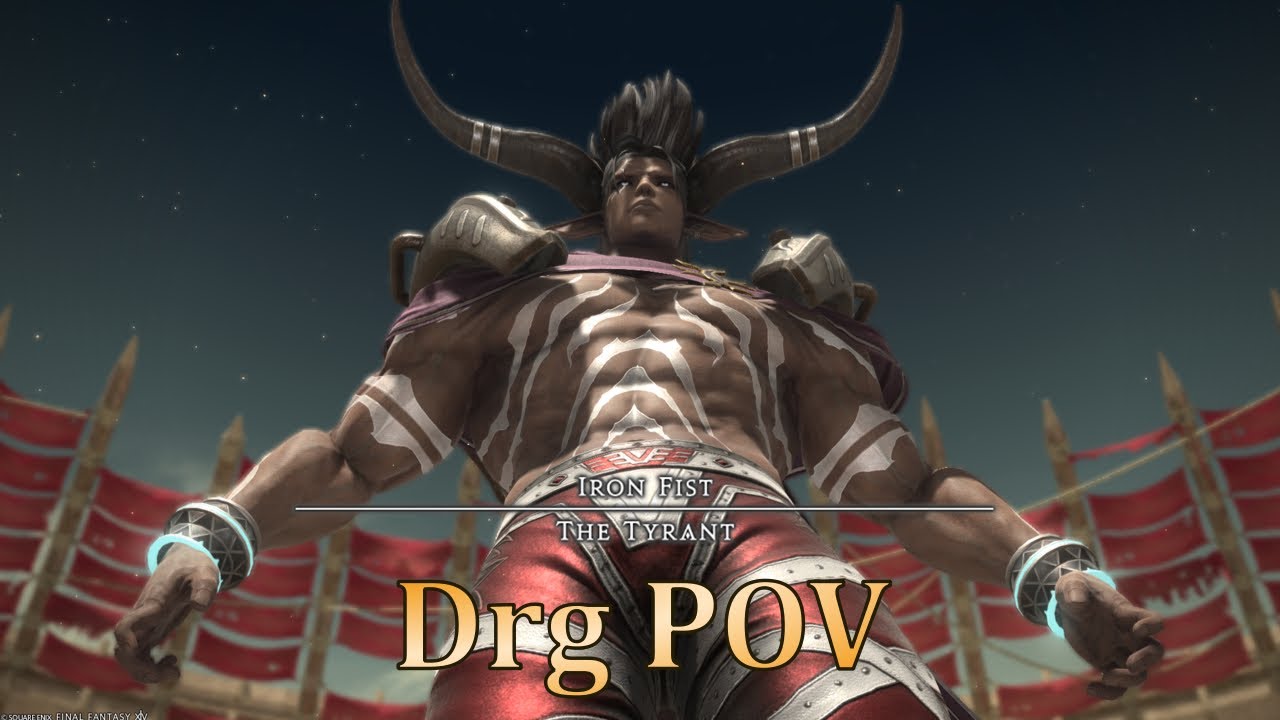 FFXIV M11S Drg POV First Clear - TF, No buddies, TTT