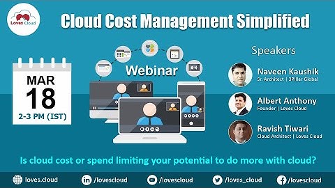 Cloud cost management simplified