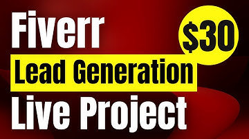 Lead Generation Live Project | Fiverr Live Project | Find Companies That Are Using HubSpot