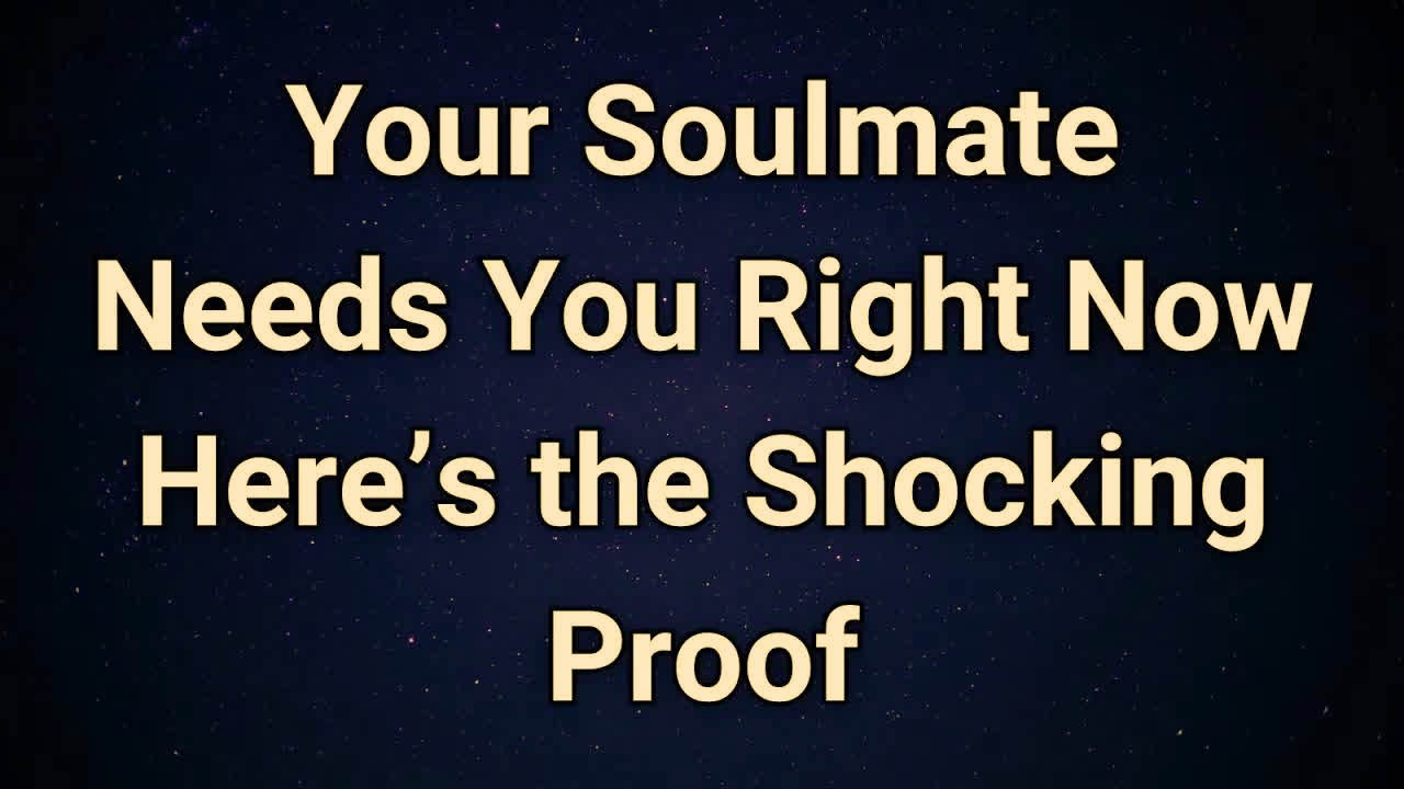 Angels say Your Soulmate Is Crying Out for You—The Signs Are Impossible to Ignore! | Angel Message