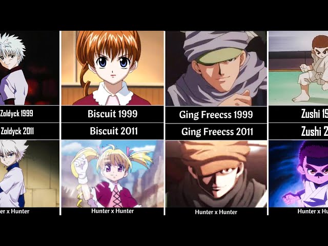 How Hunter x Hunter Characters Changed after Remake! - BiliBili