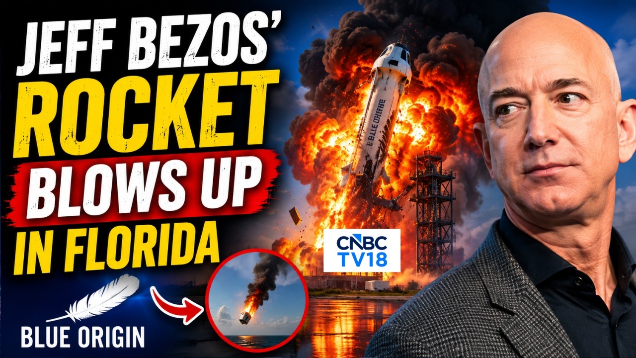 Blue Origin's New Glenn Rocket Explodes On Launchpad In Florida