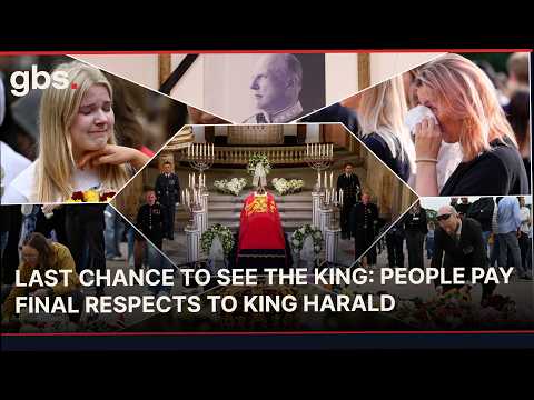 LAST CHANCE TO SEE THE KING: Norwegians Pay Final Respects To King Harald Ahead Of Funeral | AC1C