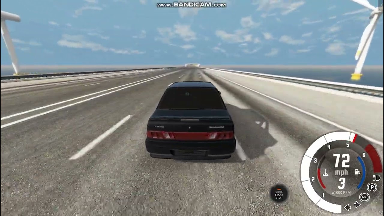 Beamng drive арабский дрифт на ВАЗ 2115 - YouTube