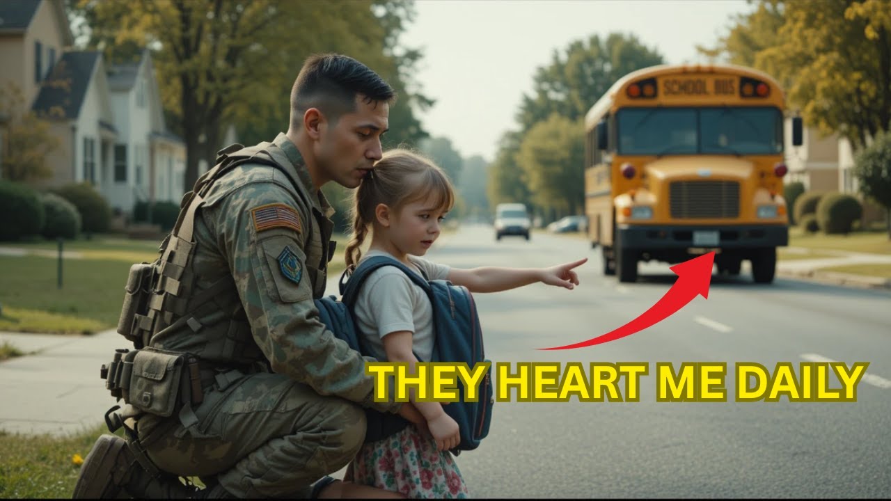 Bus Shaking She Pointed at the Bus, Shaking in Fear—What This Soldier Did Next Left ...