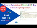 Generate SHA1 Key in Android Studio (2024) 🔑