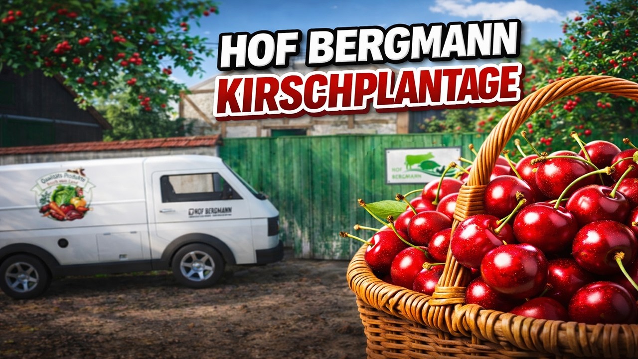 Hof Bergmann FRÜHJAHRSUPDATE... Kirschplantage