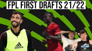 OUR FIRST DRAFTS! FPL 21/22 PRE SEASON!