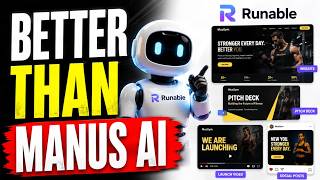 This AI Builds Your Website, Pitch Deck, Video & Social Posts With One Prompt (Manus Alternative)