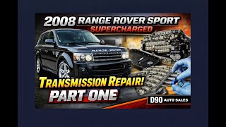 2008 Range Rover Sport Supercharged   PART 1 Transmission Solenoid Replacement