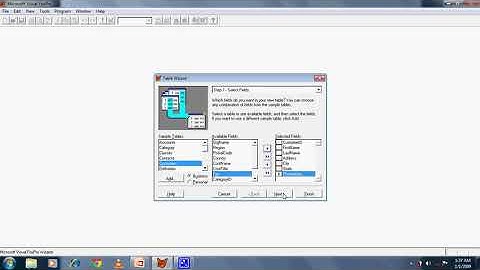 05 FoxPro Tutorial Series  5  Creating a Database Table in FoxPro