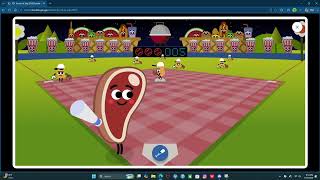 playing doodle baseball